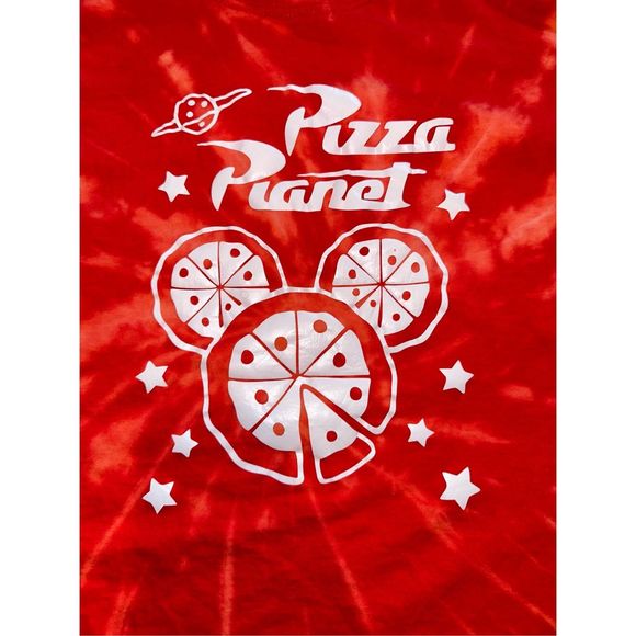 Disney Pizza Planet Bleached Tee - Picture 3 of 4